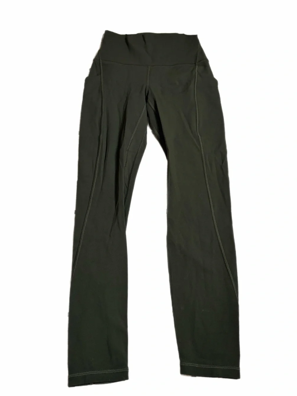 Lululemon Align High-Rise Pant with Pockets 25” (Dark Olive) Size 4